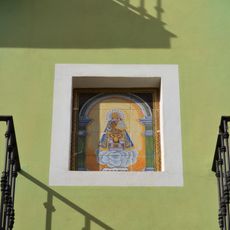 Ceramic panel of Our Lady of the Forsaken