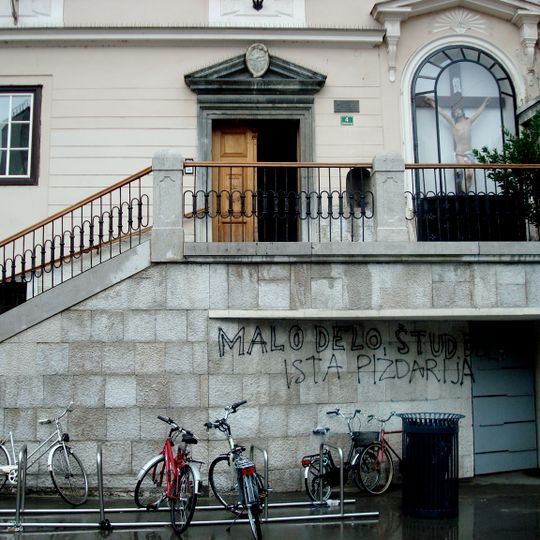 Franciscan monastery Ljubljana - Center