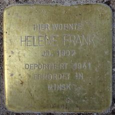 Stolperstein à la mémoire de Helene Frank
