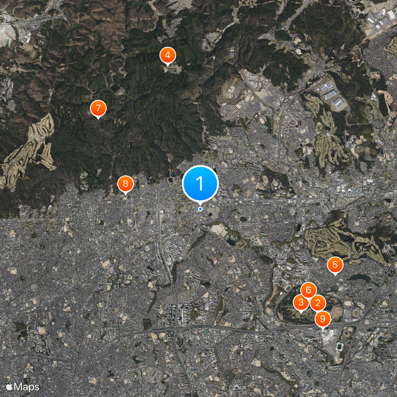 Keihanshin Map