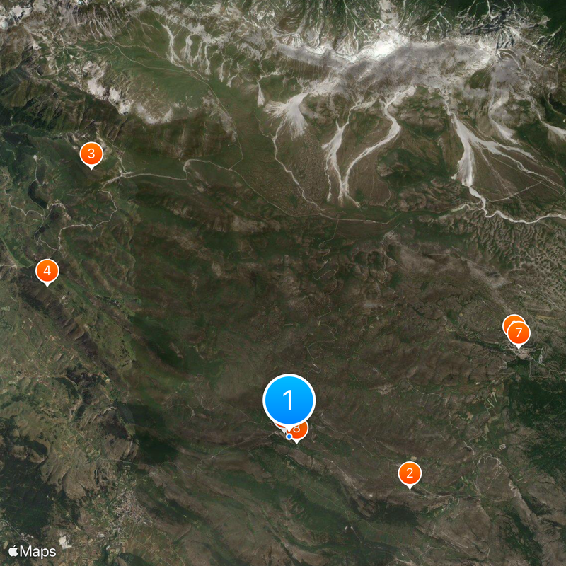 Santo Stefano di Sessanio Map