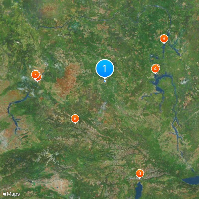 Tayshet Map