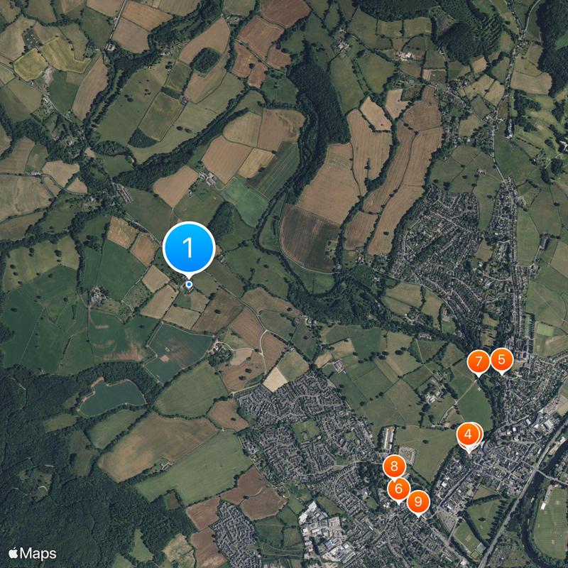 Rockfield Studios Carte