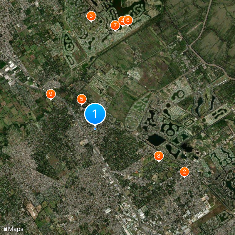 Ingeniero Maschwitz Map