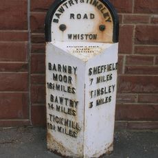 Milepost Approximately 125 Metres South-West Of Junction With Moorgate Road