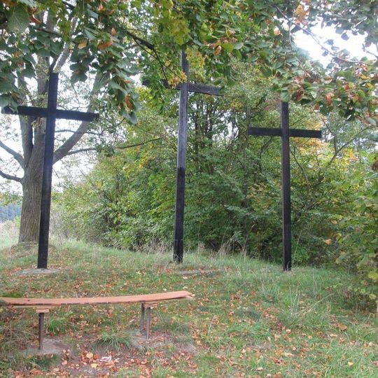 Tři kříže nad Merklínem