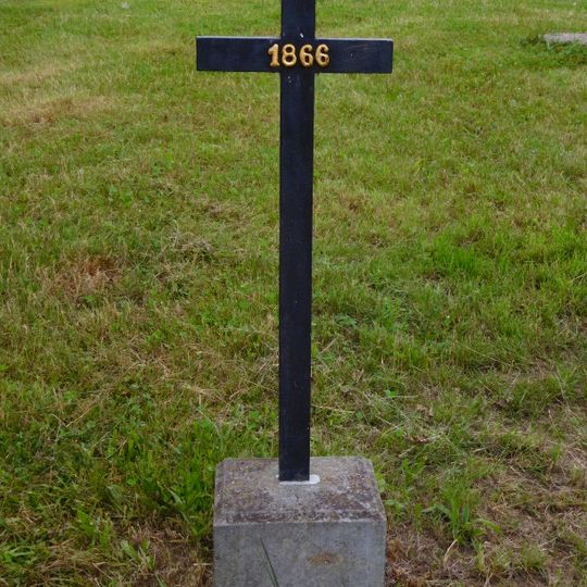Battle of Königinhof memorial cross