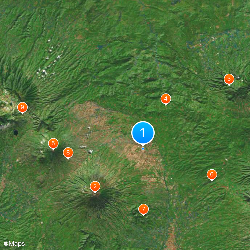Reggenza di Temanggung Mappa