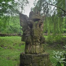 Rakouská orlice v parku u zámku v Roztokách u Prahy