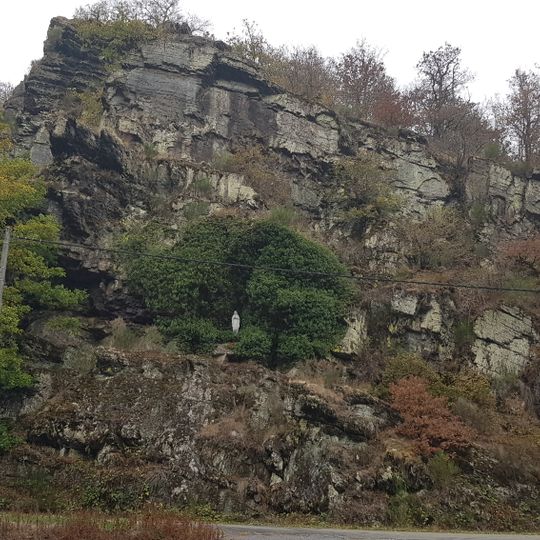 Steinerne Anhöhe westlich des Rittersprungs