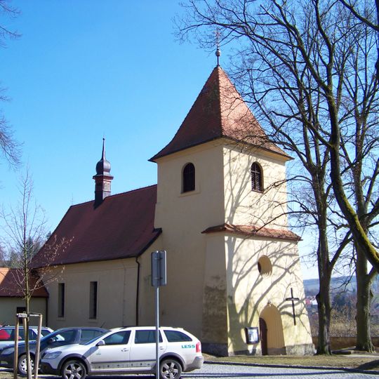 Church of the Exaltation of the Holy Cross in Zruč nad Sázavou