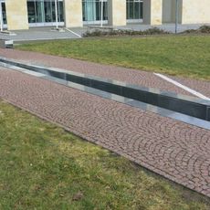 Fontána s kaskádou u kulturního centra v Turnově