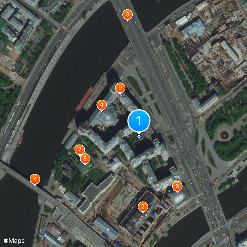 House on the Embankment Map