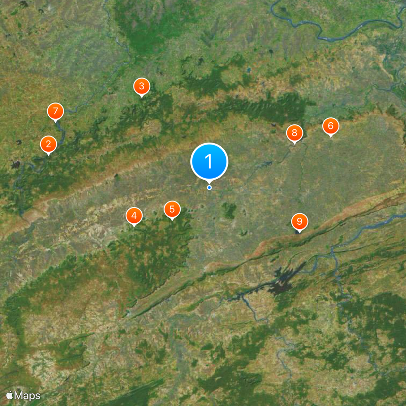 Satna Map