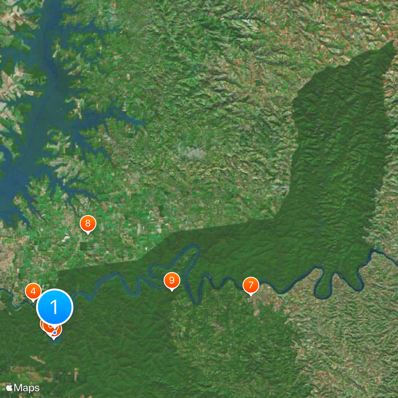 Iguaçu National Park Map