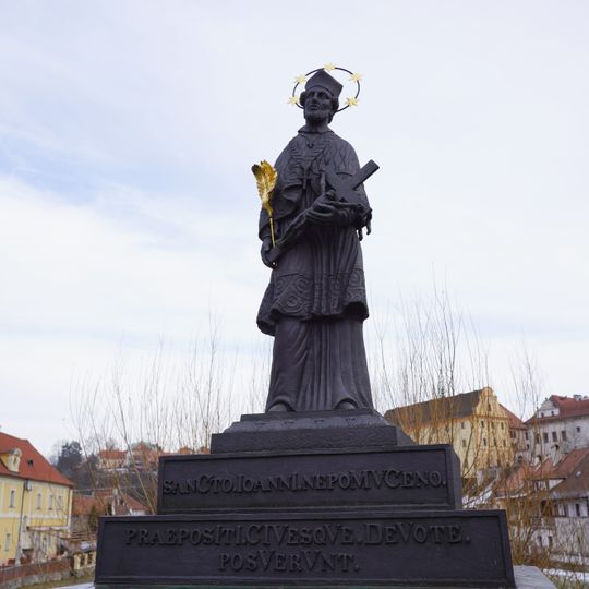 Statue of John of Nepomuk at Lazebnický most