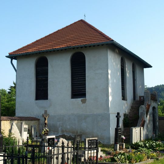 Zvonice u kostela svatých Fabiána a Šebestiána v Živohošti