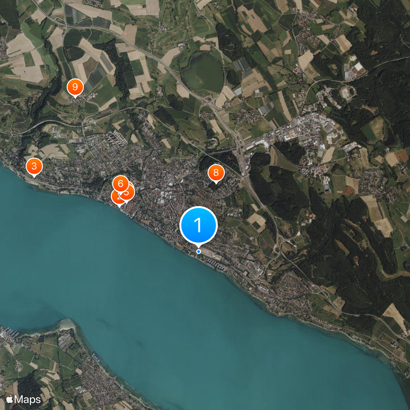 Bodensee-Radweg Map