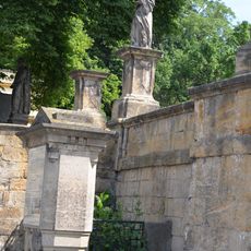 Archangel Gabriel statue in Liběšice