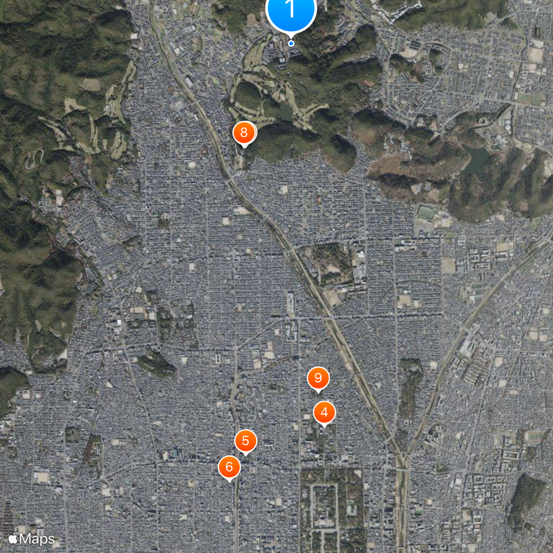 Kyoto Sangyo University Map