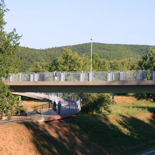 Foot bridge over Stará dálnice
