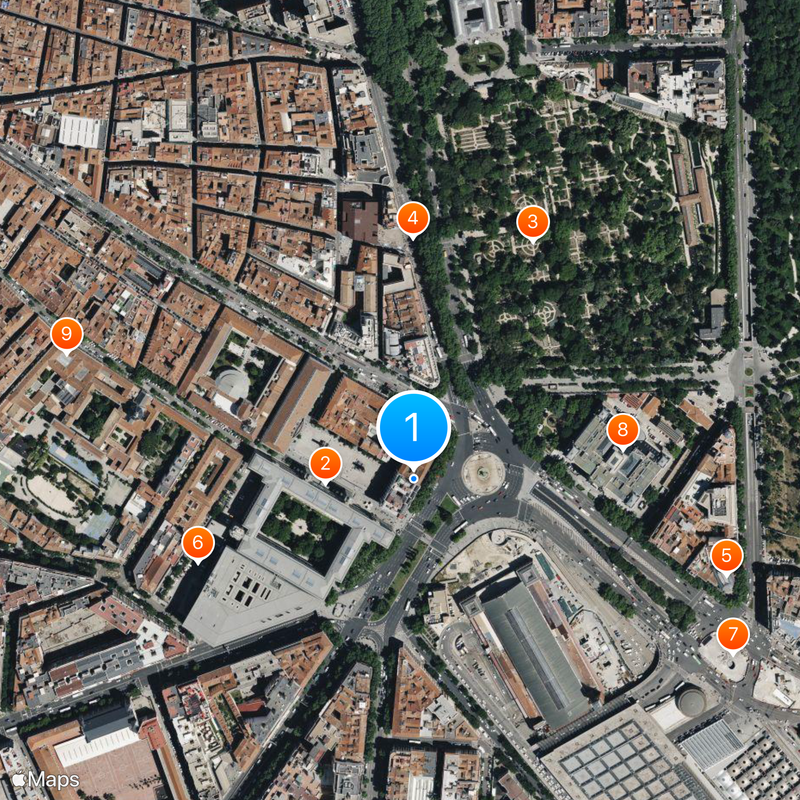 El Brillante Map