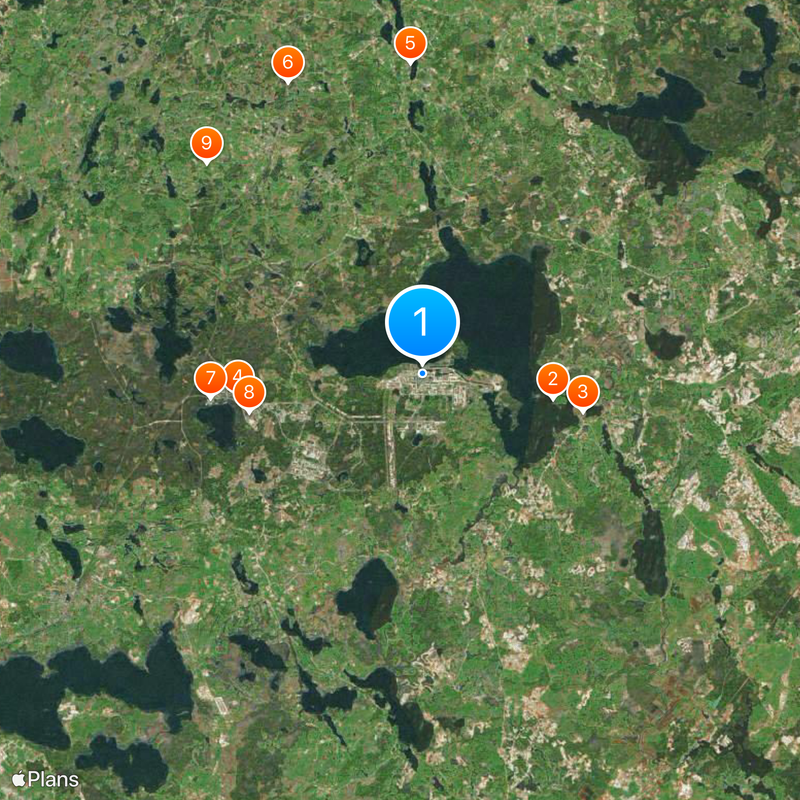 Ignalina Nuclear Power Plant Map