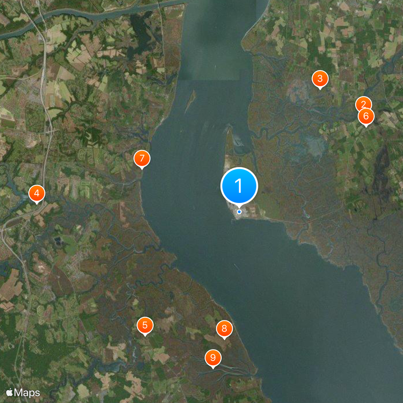 Salem Nuclear Power Plant Map