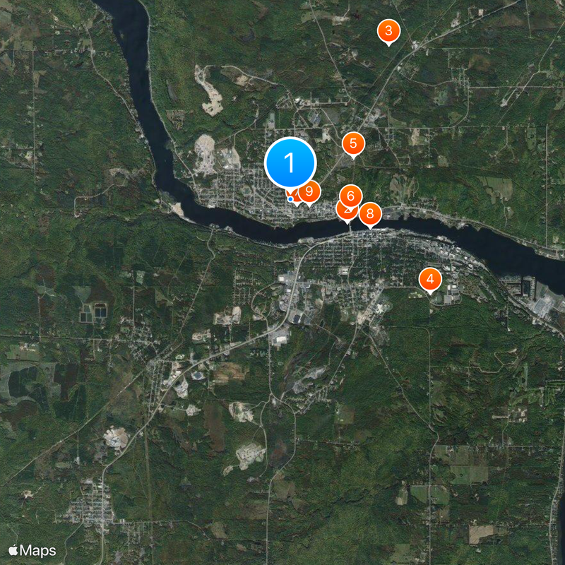 Finlandia University Map