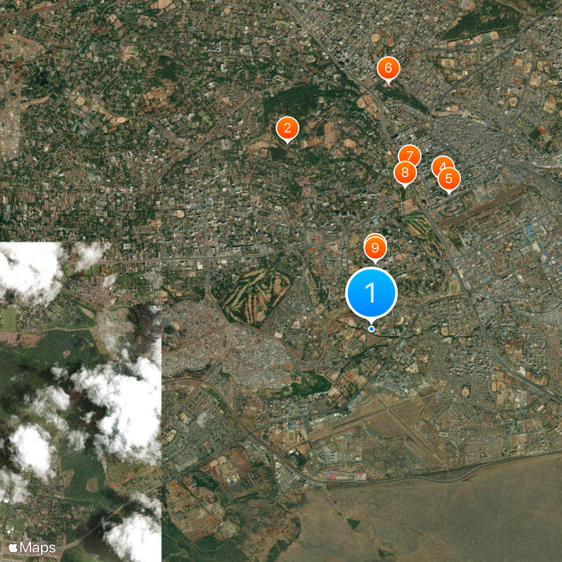 Strathmore University Map
