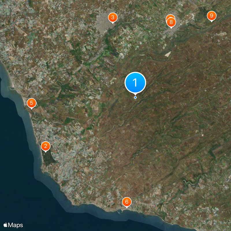 Château de Donnafugata Carte