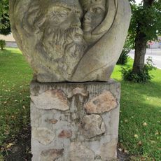 Socha v Černé v Pošumaví