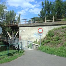 Railway bridge over the Ohře in Louny