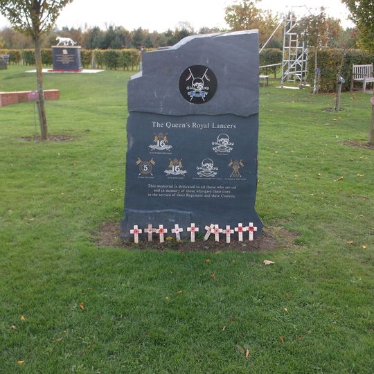 National Memorial Arboretum, Queen&#39;s Royal Lancers Memorial