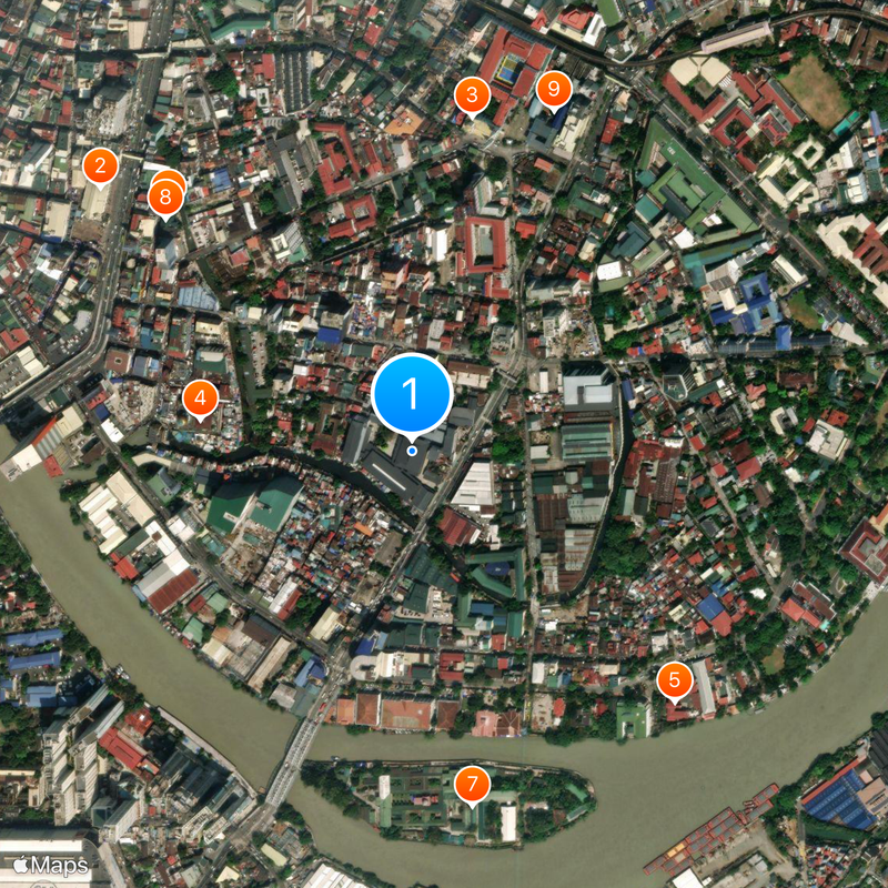 Technological Institute of the Philippines Map