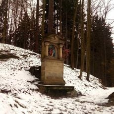 4. zastavení na křížové cestě v Jindřichově Hradci