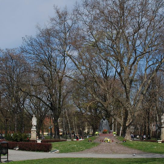 Strzelecki Garden in Kraków