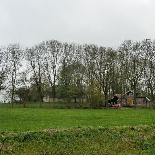 Terrein met een wierde en overblijfselen van Klooster Bloemhof
