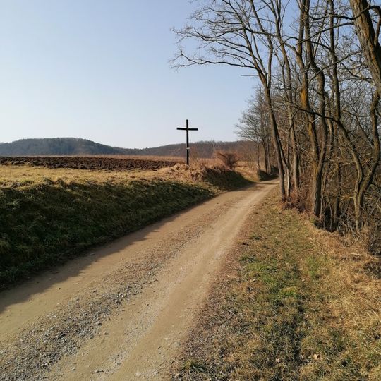 Wayside cross Plank