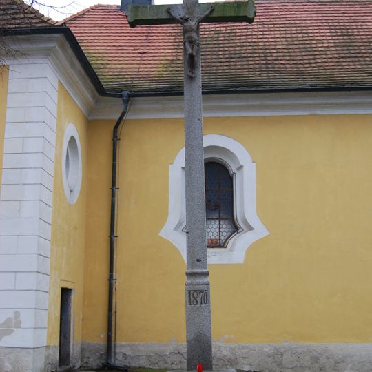 Kříž ve Střelských Hošticích