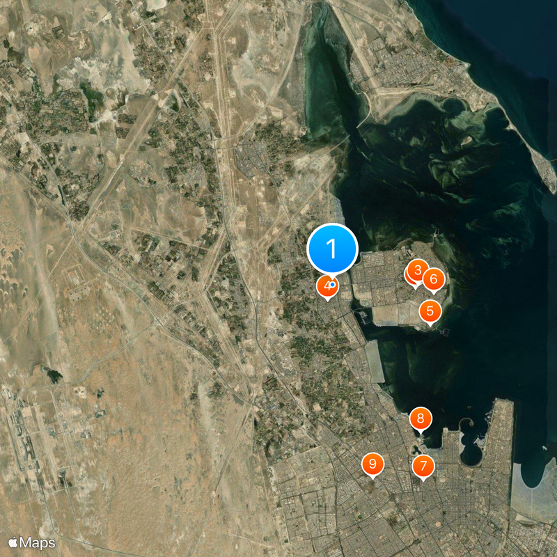 Qatif governorate Map