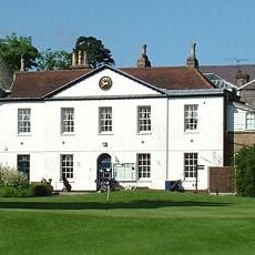 Pinner Hill Golf Club House, And Boundary Wall Extending Northwards From Club House