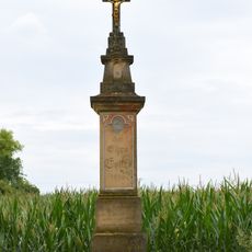 Kříž u silnice do Bantic, Těšetice