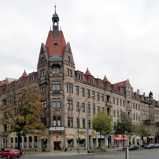 Wohn- und Geschäftshaus Borsbergstraße 19 b