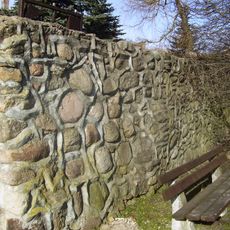 Pozostałości gotyckich, miejskich murów obronnych