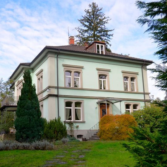 Fabrikantenvilla , mit Nebengebäude