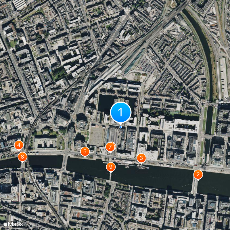 International Financial Services Centre Map