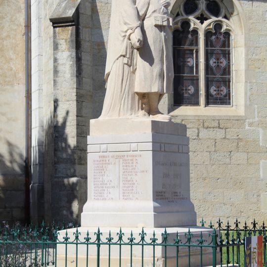War memorial of Saint-Jean-le-Vieux
