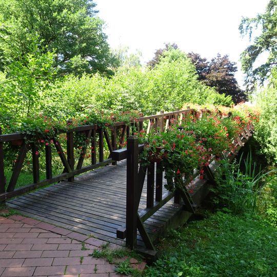Footbridge in Panská zahrada