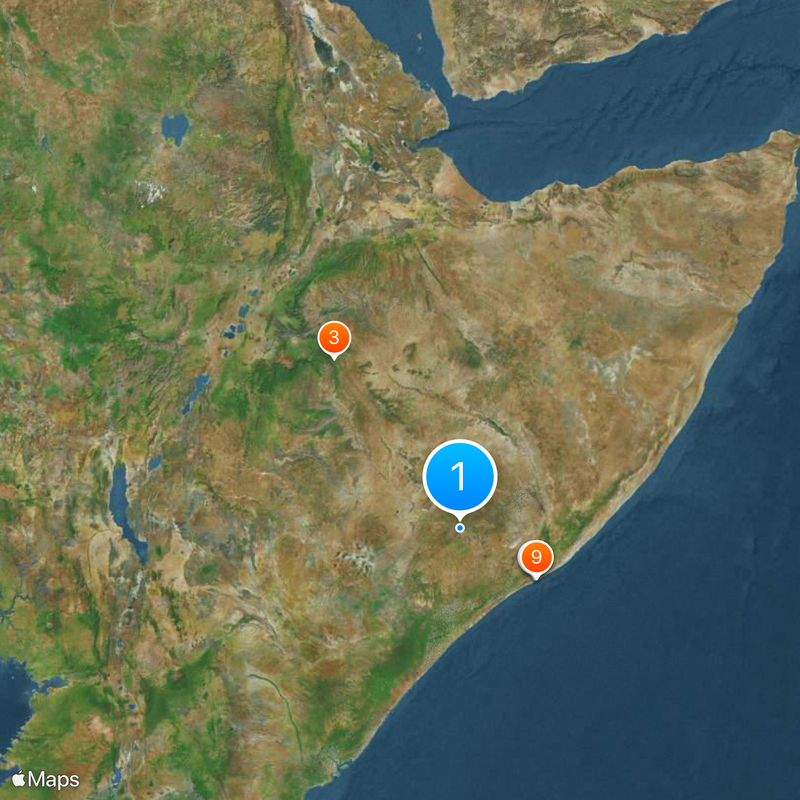 Baidoa Mapa